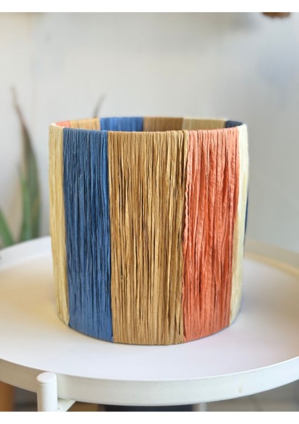 Renkli Hasır Abajur Başlık 20'lik, Şık ve Canlı Dekorasyon Için Ideal Seçenek fiyatları