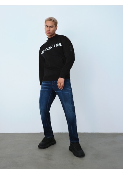 Oversize Fit Erkek Sweatshirt