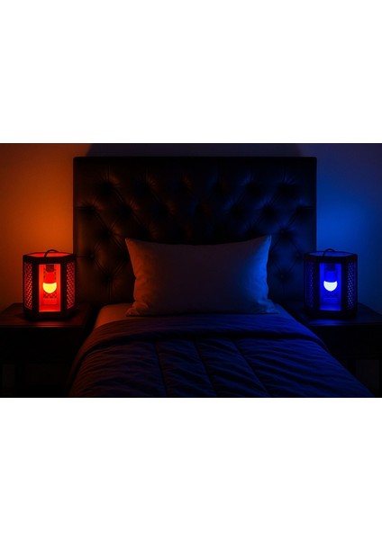 Kahverengi Ahşap Gece Lambası Abajur, Sıcak ve Şık Dekorasyon Için Ideal Seçenektir fiyatları