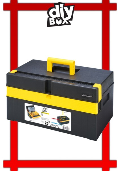 Küçük ve Şık Organizerli Raflı Takım Çantası, Kompakt ve Kullanışlı Tasarım