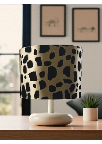 El Yapımı Bej Silindir Abajur Şapkası, Yüksek Kaliteli Kumaş, 30×20 cm modelleri