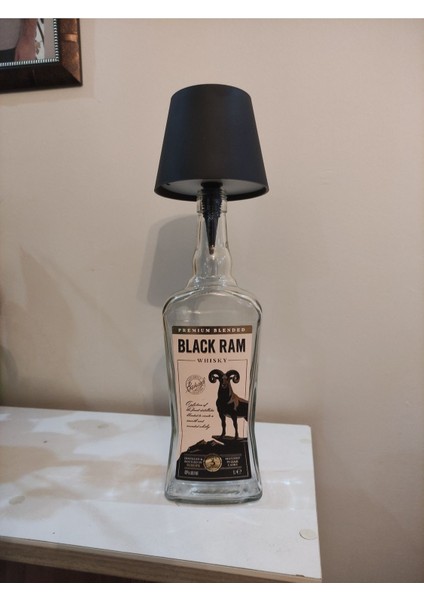 Şık Siyah 3 Kademeli Dokunmatik USB Şarjlı Abajur fiyatları