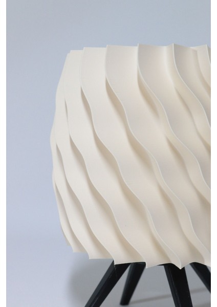 Bej Renkli Şık Dekoratif Abajur, Modern ve Zarif Tasarım modelleri