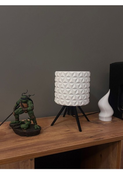 Şık Modern Abajur, Dekoratif Masa Lambası, Yatak Odası, Salon ve Ofis Aydınlatması