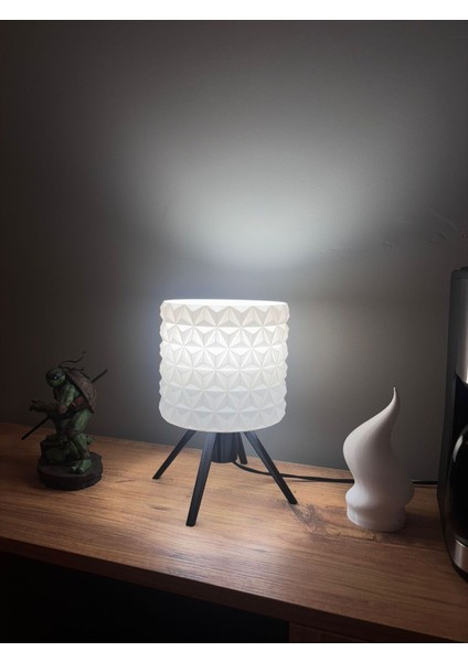 Şık Modern Abajur, Dekoratif Masa Lambası, Yatak Odası, Salon ve Ofis Aydınlatması modelleri