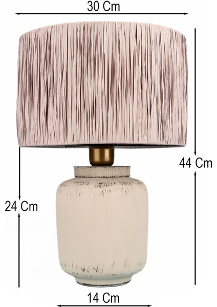 El Yapımı Seramik Abajur, Şık ve Modern Dekoratif Aydınlatma Modeli fiyatları