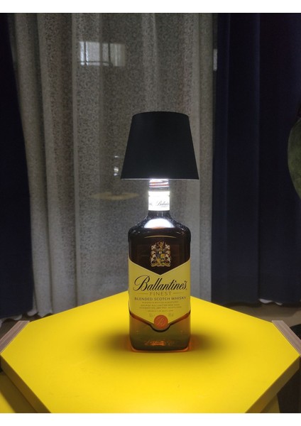 Şık Siyah 3 Kademeli Dokunmatik Abajur, USB Şarjlı ve Taşınabilir modelleri