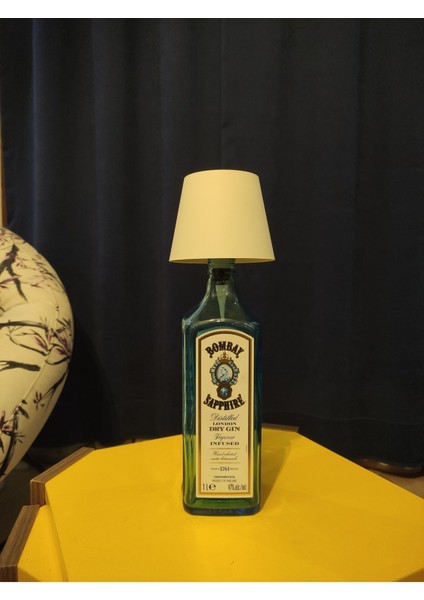 Beyaz 3 Kademe Dokunmatik Şişe Abajur Şarjlı USB Bağlantılı modelleri