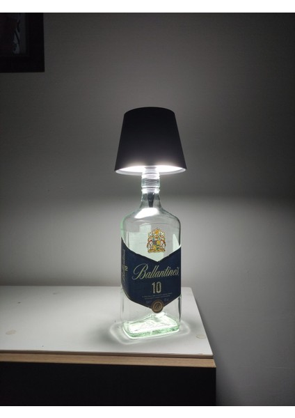 3 Kademe Dokunmatik Abajur, USB Şarjlı, Şık Siyah Tasarım indirimleri