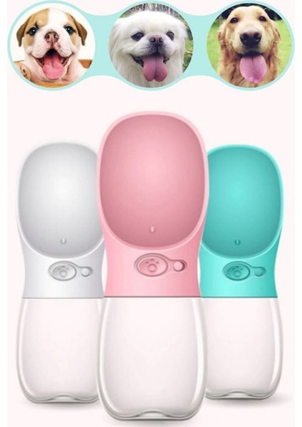 Taşınabilir 350ML Seyahat Suluğu Kedi Köpek Emniyetli Sızdırmaz Kutulu fırsatları