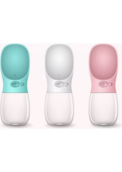 Taşınabilir 350ML Seyahat Suluğu Kedi Köpek Emniyetli Sızdırmaz Kutulu