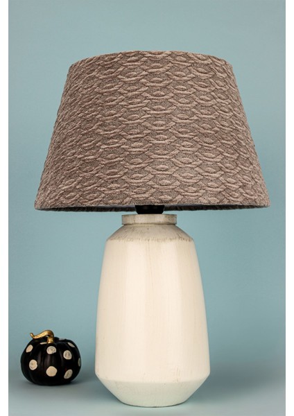 El Yapımı Seramik Abajur, Dekoratif ve Şık Tasarım, Eviniz Için Mükemmel Seçim