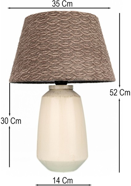 El Yapımı Seramik Abajur, Dekoratif ve Şık Tasarım, Eviniz Için Mükemmel Seçim fiyatları