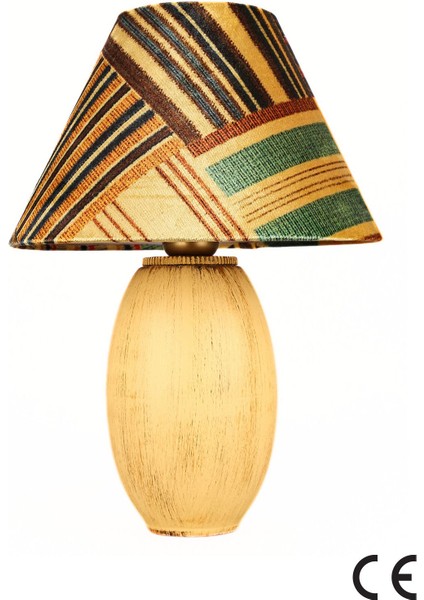 Renkli El Yapımı Seramik Abajur, Sıcak ve Şık Aydınlatma Dekoru modelleri