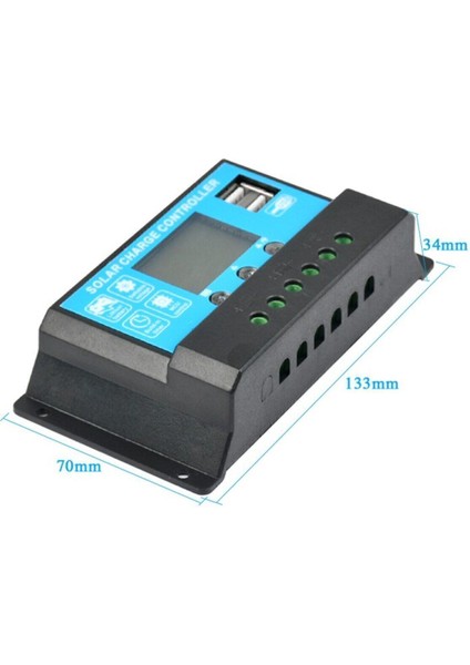 30A Güneş Enerjisi Paneli ve Akü Şarj Kontrol Cihazı, 12V-24V, Regülatör fiyatları