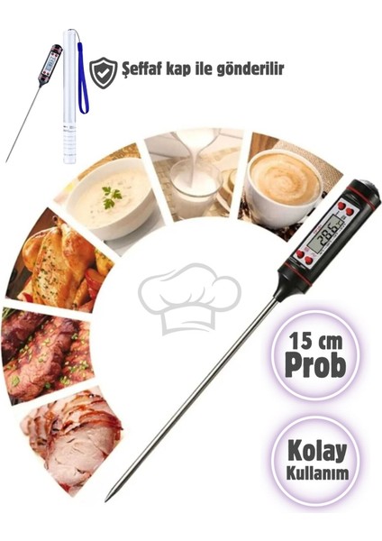 Yiyecek ve Içecekler Için Hassas Sıcaklık Ölçer, Pratik Kullanım Sağlar fiyatları