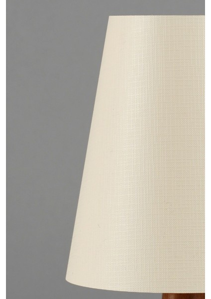 Doğal Ahşap Abajur, Şık ve Zarif Tasarım, 16X16X35 Cm, Sıcak Işık Atmosferi fiyatları