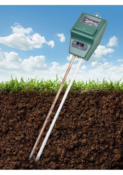 3’ü 1 Arada Toprak ve Işık Ölçüm Cihazı, Bahçe ve Bitki Analizi Için Ideal modelleri