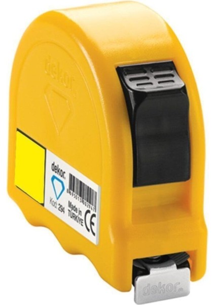 10 M x 25 mm Şerit Metre, Ölçüm Aracı, Dayanıklı ve Hassas Tasarım