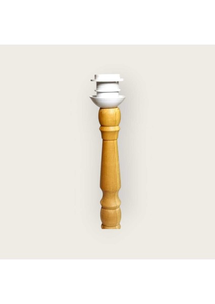 Çok Renkli Ahşap Abajur Ayak, Sıcak ve Canlı Tasarım fiyatları