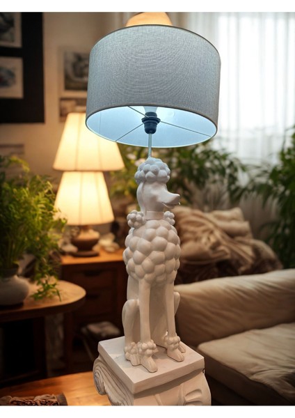 Renkli ve Şık Dekoratif Köpek Abajur, Evinizin Atmosferini Güzelleştirir. modelleri