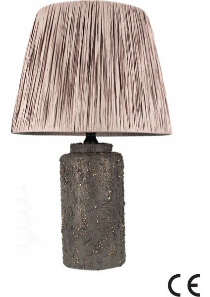 El Yapımı Seramik Abajur, Şık ve Doğal Dekoratif Aydınlatma Ürünü modelleri