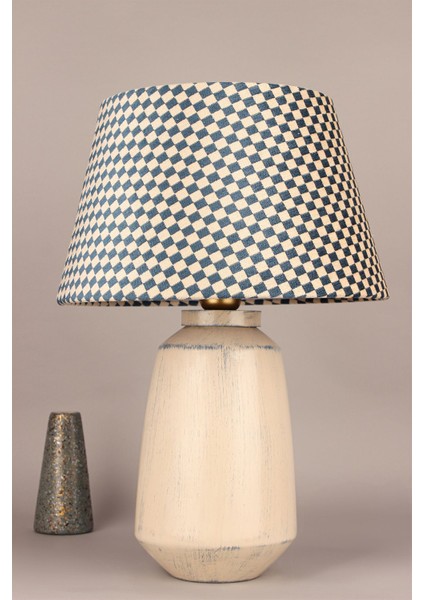 Renkli El Yapımı Seramik Abajur, Evinize Şıklık Katacak Dekorasyon Parçası