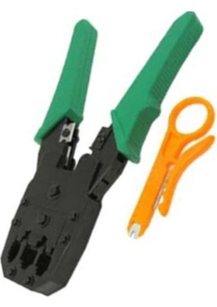 Telefon ve Data Kablosu Sıkma Çakma Pensesi, Test Cihazı, RJ45 RJ11 Rj9 modelleri