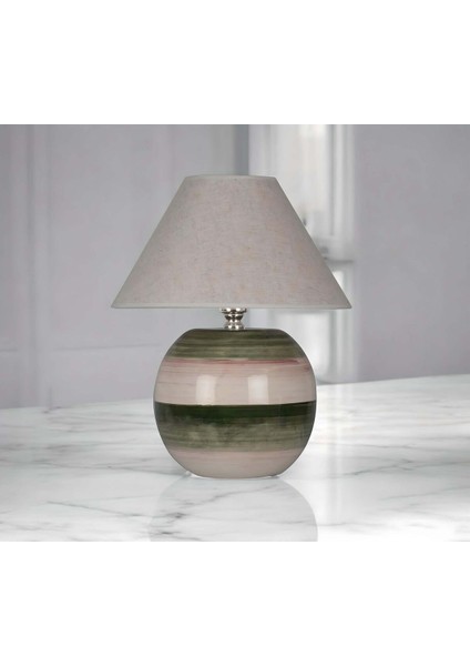 Yeşil Palm Seramik Abajur, Şık ve Doğal Dekorasyon Için Ideal Seçim fırsatları