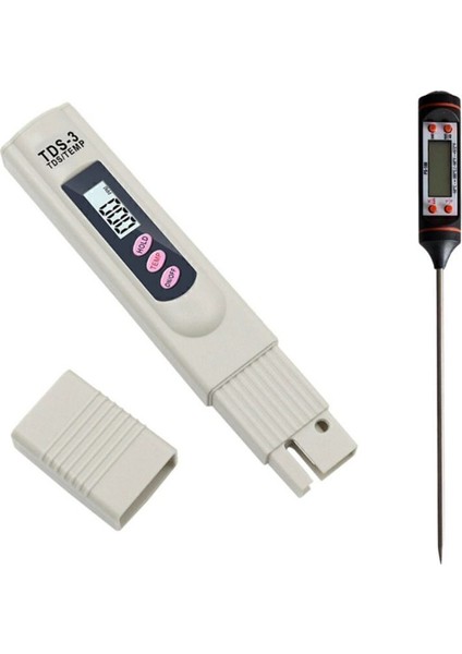 Dijital Su ve Gıda Kalite Ölçüm Cihazı, Sıcaklık ve Tds Ölçüm Aleti