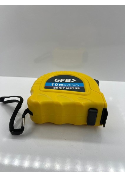 Çelik Şerit Metre 10 mt 25 Mm, Dayanıklı ve Hassas Ölçüm Aracı fırsatları