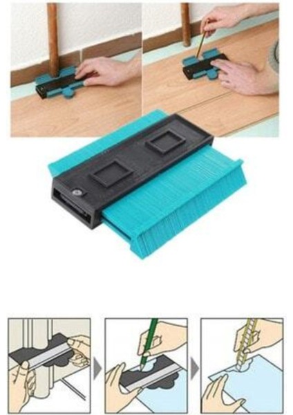 Ahşap Fayans Şekil Alma Kalıbı Çok Fonksiyonlu Ölçüm Aparatı indirimleri