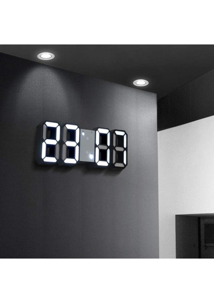 Modern Dijital LED Saat, Masa ve Duvar Tasarımı, Takvim, Termometre Özellikli fiyatları