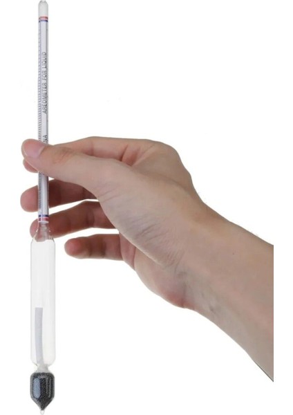 0-100°C Alkol Ölçer, Cam Alkollümetre, Güvenle Kullanın fırsatları