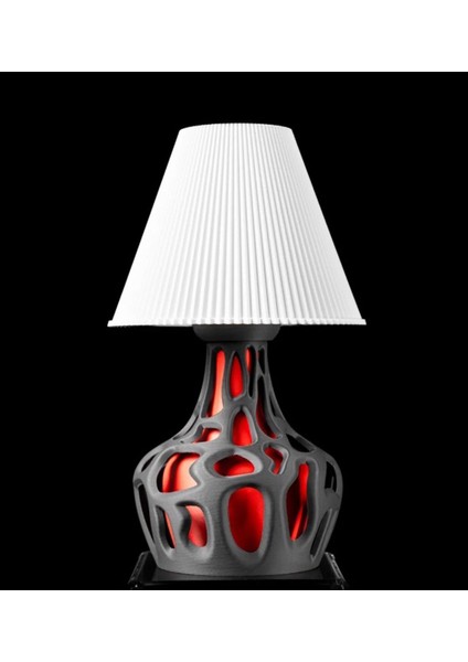 Modern Dekoratif Masa Lambası, Şık ve 3D Tasarım, Yatak Odası ve Ofis Dekoru