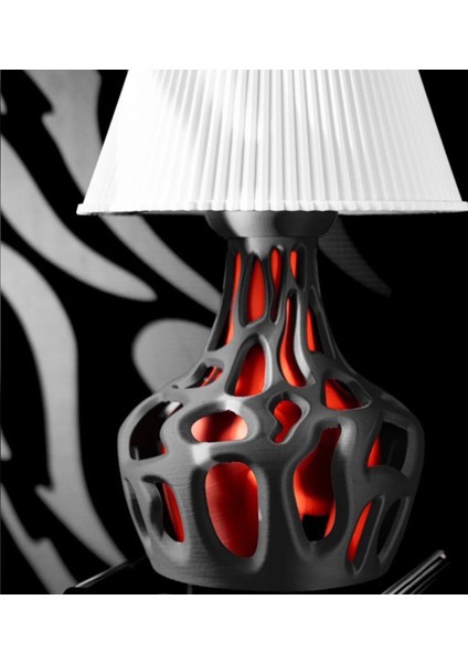 Modern Dekoratif Masa Lambası, Şık ve 3D Tasarım, Yatak Odası ve Ofis Dekoru fiyatları