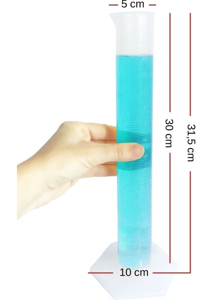 Alkolmetre, Hidrometre ve 250ML Mezür Seti ile Hassas Ölçüm Araçları