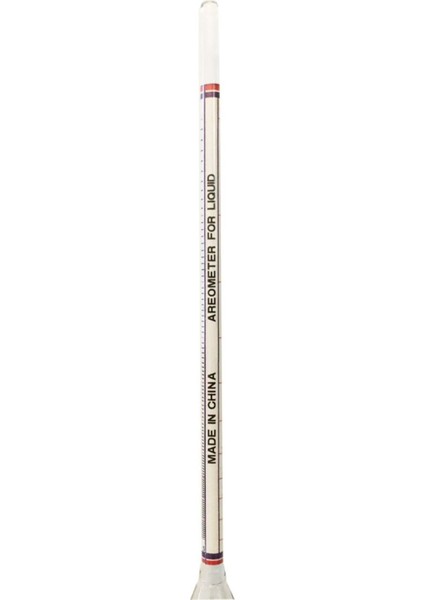 Alkolmetre, Hidrometre ve 250ML Mezür Seti ile Hassas Ölçüm Araçları