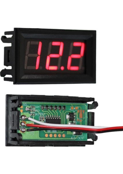 Dijital Voltmetre ile Güç ve Voltaj Ölçüm Cihazı