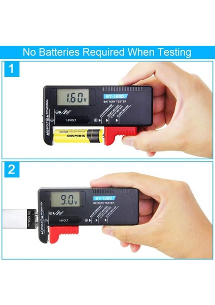 Dijital LCD Pil Test Cihazı, Pratik ve Güvenilir Pil Durumu Ölçüm Aracı indirimleri