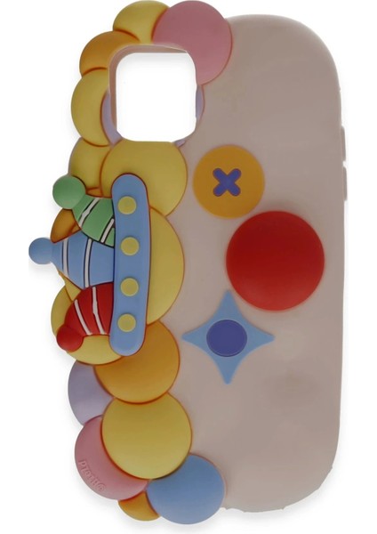 Newface iPhone 12 Kılıf Poky Karakter Silikon Kapak - Desen 7