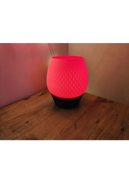 Çok Renkli Camellia Abajur Modeli, Şık ve Modern Aydınlatma Seçeneği