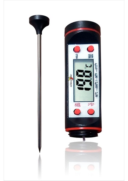 Kalın Biftek Bonfile Antrikot Et Termometresi, Sıcaklık Ölçer