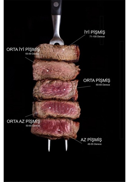 Kalın Biftek Bonfile Antrikot Et Termometresi, Sıcaklık Ölçer modelleri