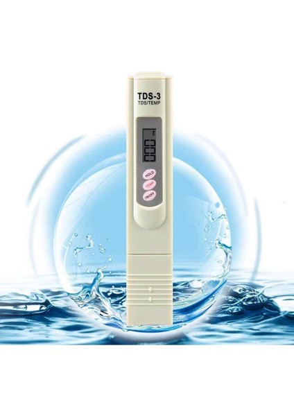 Su Kalite Ölçüm Cihazı Tds Metre Sıcaklık Testi Içme ve Havuz Suyu Için