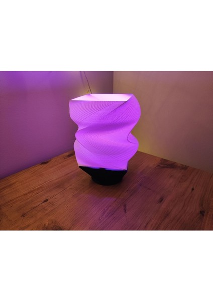 Çok Renkli Lilyum Model Modern Abajur, Şık ve Hafif Aydınlatma Tercihi indirimleri