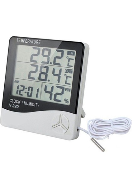 Iç ve Dış Ortam Sıcaklık ile Nem Ölçüm Cihazı, Kullanışlı ve Hassas Ölçüm Sağlar
