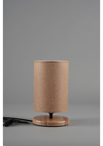 Küçük Kahverengi Jüt Kutusu, 14X14X26 Cm, Şık ve Doğal Dekorasyon Öğesi