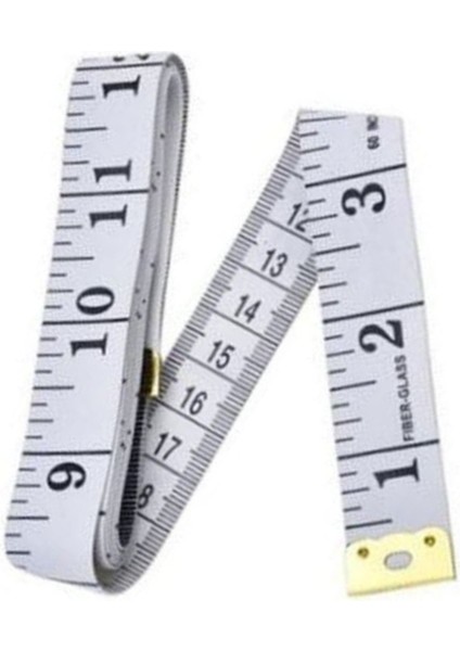 Çift Yönlü 150 cm Şeffaf Mezura, Kutulu, 2 Adet, cm ve Inch Ölçüleriyle Kullanıma Hazır fiyatları