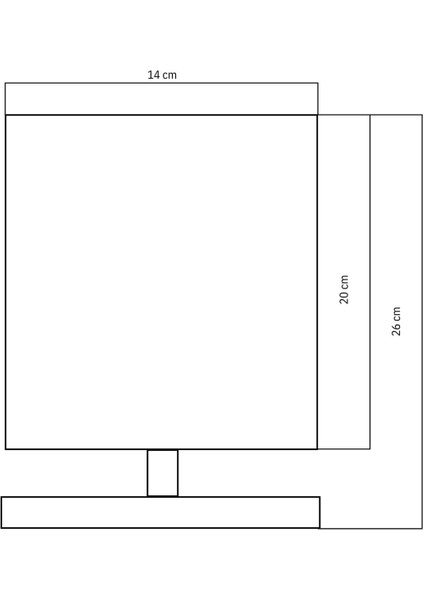 Mini-L Siyah ve Bej Finlin Krem, 14X14X26 Cm, Şık ve Kullanışlı Tasarım modelleri